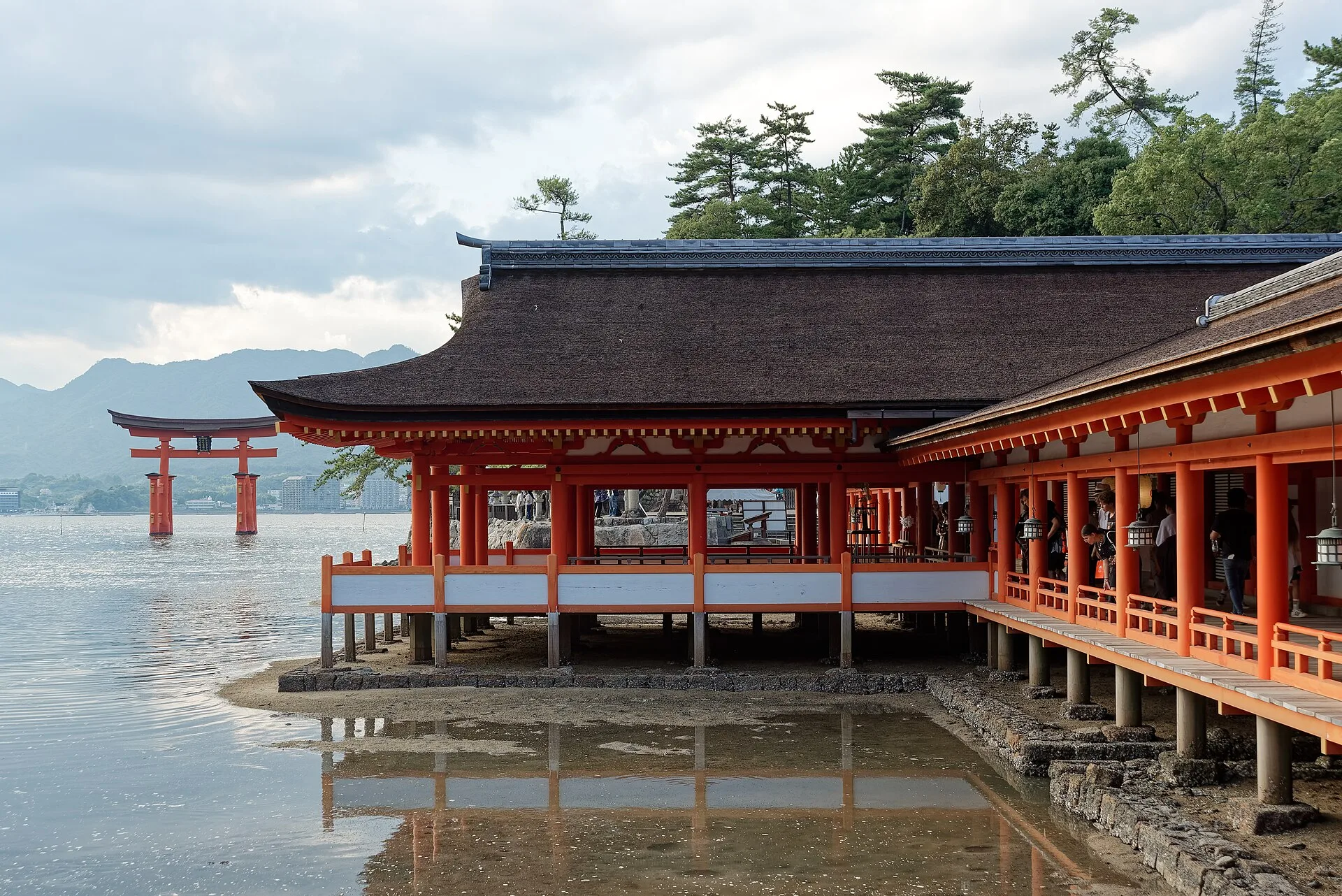 L'île de Miyajima : le torii d'Itsukushima